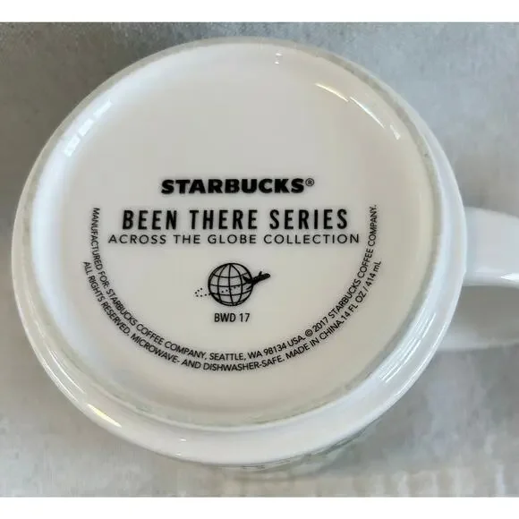 Starbucks Nashville Been There Series 14 oz 2017 Travel Memories
NWOT - Picture 4 of 4
